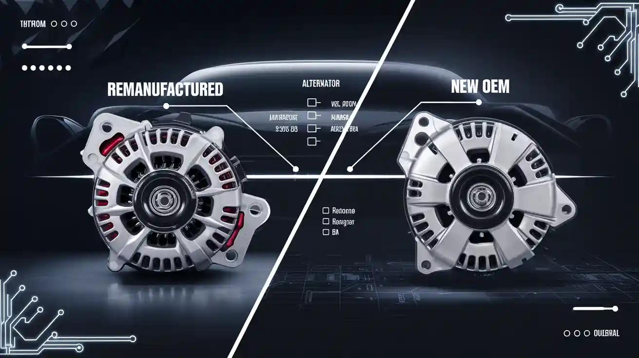 Alternadores OEM Toyota remanufacturados vs. nuevos: Ventajas y desventajas explicadas